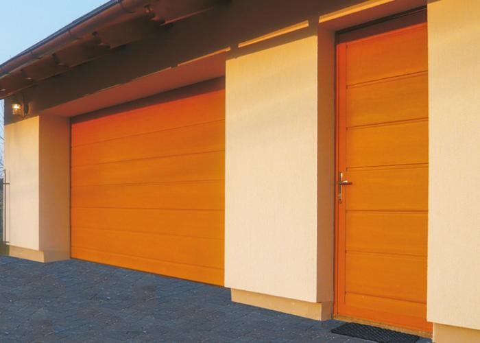 design garážových vrat drážka